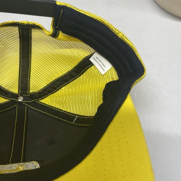 John Deere Black and Yellow Mesh Hat Cap SnapBack - Picture 6 of 9